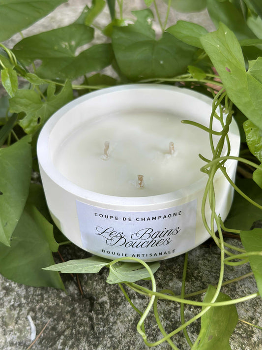 Bougie 3 mèches et ses 3 fondants